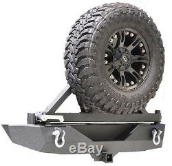 07-16 Jeep Wrangler JK Rear Bumper 1 with Tire Carrier KO Off Road Bumper