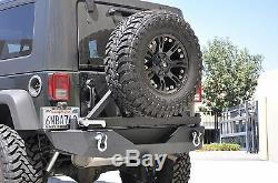 07-16 Jeep Wrangler JK Rear Bumper 1 with Tire Carrier KO Off Road Bumper