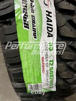1 New Haida HD868 M/T 35X12.50R20 121Q Mud Tire BSW LRE 35-12.50R20 35 12.50 20