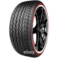 1 Vogue Custom Built Radial Viii Red Stripe 235/55r17 Tires 2355517 235 55 1