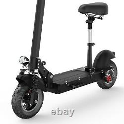 10 Tires Folding Electric Scooter with Seat 25MPH 15AH E-Scooter 500w Motor