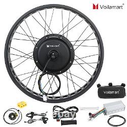 1500W 48V Electric Bike Fat Tire 26 Rear Wheel Bicycle Motor Conversion Kit Hub