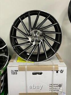 19 X 4 Dk Spin Alloy Wheels Fits Audi Sline Rs3 Rs6 A3 A4 A5 A6 (ask 4 Tyres)