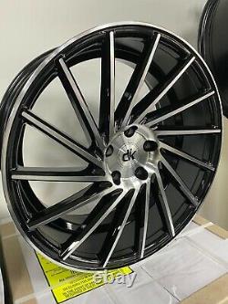 19 X 4 Dk Spin Alloy Wheels Fits Audi Sline Rs3 Rs6 A3 A4 A5 A6 (ask 4 Tyres)