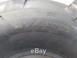 2 20x10.00-8 4P PAIR OTR FieldMaster Lug AG Tires 20x10-8 20x10.0-8 Free Ship