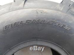 2 20x10.00-8 4P PAIR OTR FieldMaster Lug AG Tires 20x10-8 20x10.0-8 Free Ship