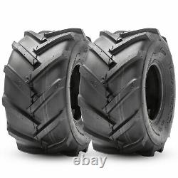 2 23x10.5-12 Lawn Mower Tires 23x10.50x12 6PR Heavy Duty Tubeless Tractor Tyres