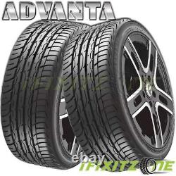 2 Advanta HPZ-01 255/45R19 104W All Season Performance Tires 40000 Mile Warranty