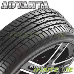 2 Advanta HPZ-01 255/45R19 104W All Season Performance Tires 40000 Mile Warranty