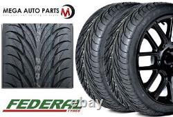 2 Federal SS595 SS-595 255/35R18 90W All Season High Performance Tires 240AAA