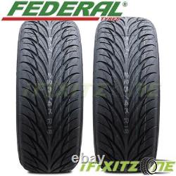 2 Federal Super Steel SS 595 265/35ZR18 93W All Season High Performance UHP Tire