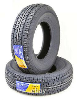 2 Free Country Trailer Tire ST225/75R15 10 Ply Load Range E 117M withScuff Guard