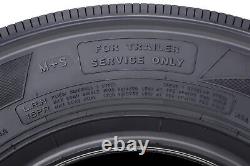 2 GREMAX ST235/80R16 All Steel Radial Trailer Tire 16-ply 130/126M 235 80 16 LRH