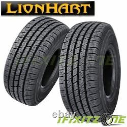 2 Lionhart Lionclaw HT LT 245/75R16 120/116S Tires, All Season, HighWay, 10-Ply
