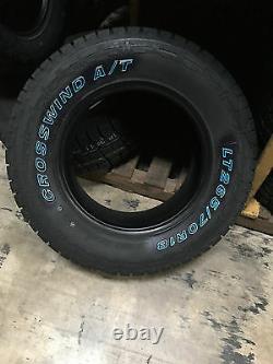 2 NEW 265/75R16 Crosswind A/T Tires 265 75 16 2657516 R16 AT 4 ply All Terrain