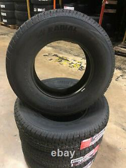 2 NEW ST205/75R14 Freedom Hauler Trailer Tires 8 PLY 205 75 14 ST 2057514 R14 ST