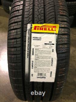 2 New 215 55 17 Pirelli Pzero All Season Tires