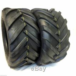 2 New 23x8.50-12 23/850-12 Superlug TL 6ply Tractor Mower Tire D405 23 850 12