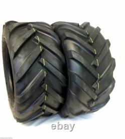 2 New 23x8.50-12 23/850-12 Superlug TL 6ply Tractor Mower Tire D405 23 850 12