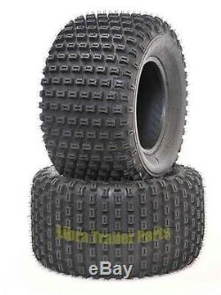 2 New Sport ATV Tires 22X11-8 22x11x8 Dimple Knob 10026 DURABLE 4PR DEEP TREAD