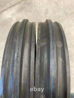 2 New Tires Samson Brand 4.00 19 3 Rib F-2 Front 4 ply TT Ford 8n 9n 4.00x19