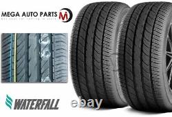 2 New Waterfall Eco Dynamic 205/50R17 93W All Season Tires 45000 Mile Warranty