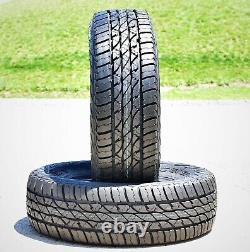 2 Tires Accelera Omikron A/T LT 235/75R15 Load E 10 Ply AT All Terrain