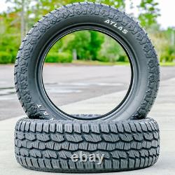 2 Tires Atlas Paraller A/T 275/55R20 113S (RWL) AT All Terrain