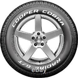 2 Tires Cooper Cobra Radial G/T 215/70R15 97T A/S All Season