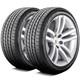 2 Tires Dunlop Sp Sport 5000 Dsst Ctt 245/40r19 94v A/s Performance Run Flat