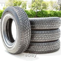 2 Tires Tornel Classic 205/75R14 95S White Wall A/S All Season