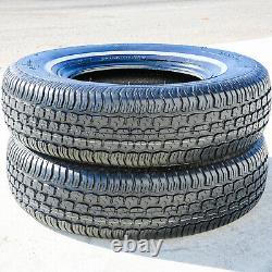 2 Tires Tornel Classic 235/75R15 105S White Wall A/S All Season