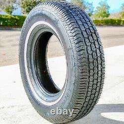 2 Tires Tornel Classic 235/75R15 105S White Wall A/S All Season