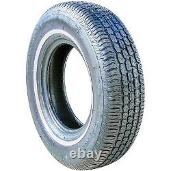 2 Tires Tornel Classic 235/75R15 105S White Wall A/S All Season