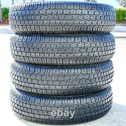 2 Tires Tornel Classic 235/75R15 105S White Wall A/S All Season