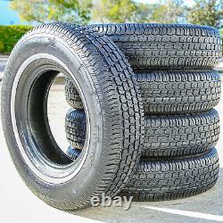 2 Tires Tornel Classic 235/75R15 105S White Wall A/S All Season