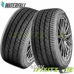 2 WaterFall Eco Dynamic 195/45R15 78V Tires, All Season, Performance, 45K MILE