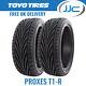 2 X 205/40/17 R17 84w Toyo Proxes T1r Performance Road Tyres