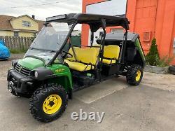 2017 John Deere 855d, S4, Eps, Crew, Brand New Winch, Upgraded Tires, Low 900 M