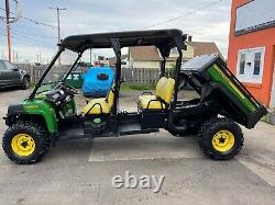 2017 John Deere 855d, S4, Eps, Crew, Brand New Winch, Upgraded Tires, Low 900 M