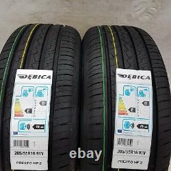 205 55 16 x2 DEBICA 91V MADE BY GOODYEAR Brand NEW TYRES 20555R16 x2 Low Noise