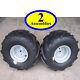 20x10.00-8 Tires Rims Wheels Assembly Garden Tractor Riding Mower 3/4 Shaft P28