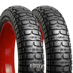 20x4 Fat Tire Ebike Tires Puncture Resistant All Terrain Qty 2