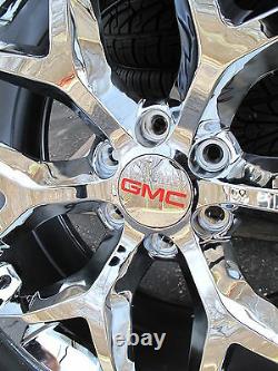 22 New GMC Yukon Sierra Chrome Wheels 305-40-22 Nexen Tires 5668 Set of 4