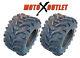 24x11-10 Kenda Bearclaw K299 Mud Snow Atv Utv Tires (set Of 2) 24x11x10 24-11-10