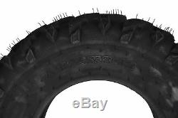 25 (2x) 25x8-12 & (2x) 25x10-12 MASSFX Grinder 6 PLY ATV Tires 25x8x12 25x10x12
