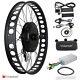 26 1000w 48v Electric Bike Fat Tire Front Wheel Bicycle Motor Conversion Kit