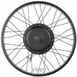 26 48V Front Wheel Electric Bicycle e-Bike Motor Conversion Kit Fat Tire 1000W