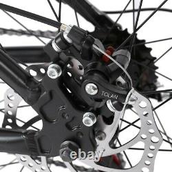 26-inch 4W Fat Tire Mountain Bike 21-Speed Bicycle High-Tensile Steel Frame US