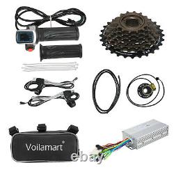 261000W Fat Tire Electric Bike Rear Wheel Bicycle Conversion Kit Hub Motor 48V